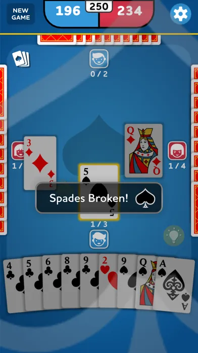 Capturas de tela do Spades - Cards Game