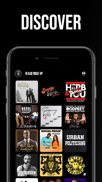 The Black Podcast App应用截图