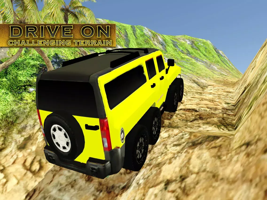 Tangkapan layar 8x8 Offroad Truck Driving 2017 & Hill Rally Sim iPad 