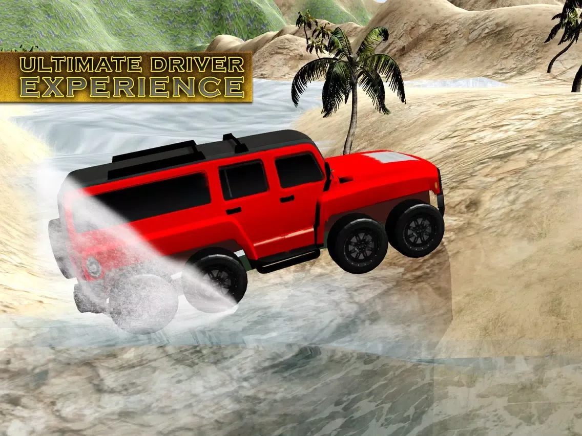 Tangkapan layar 8x8 Offroad Truck Driving 2017 & Hill Rally Sim iPad 