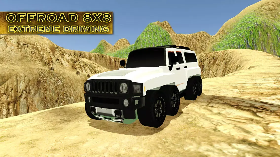 Tangkapan layar 8x8 Offroad Truck Driving 2017 & Hill Rally Sim