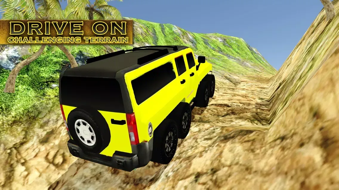 Tangkapan layar 8x8 Offroad Truck Driving 2017 & Hill Rally Sim