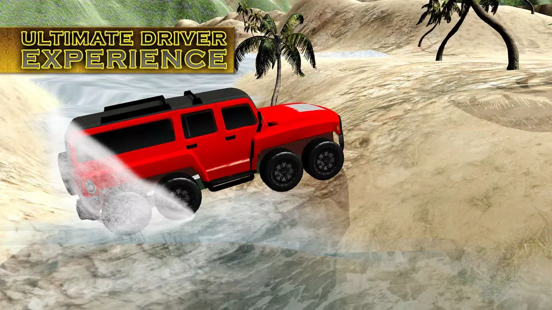 Tangkapan layar 8x8 Offroad Truck Driving 2017 & Hill Rally Sim