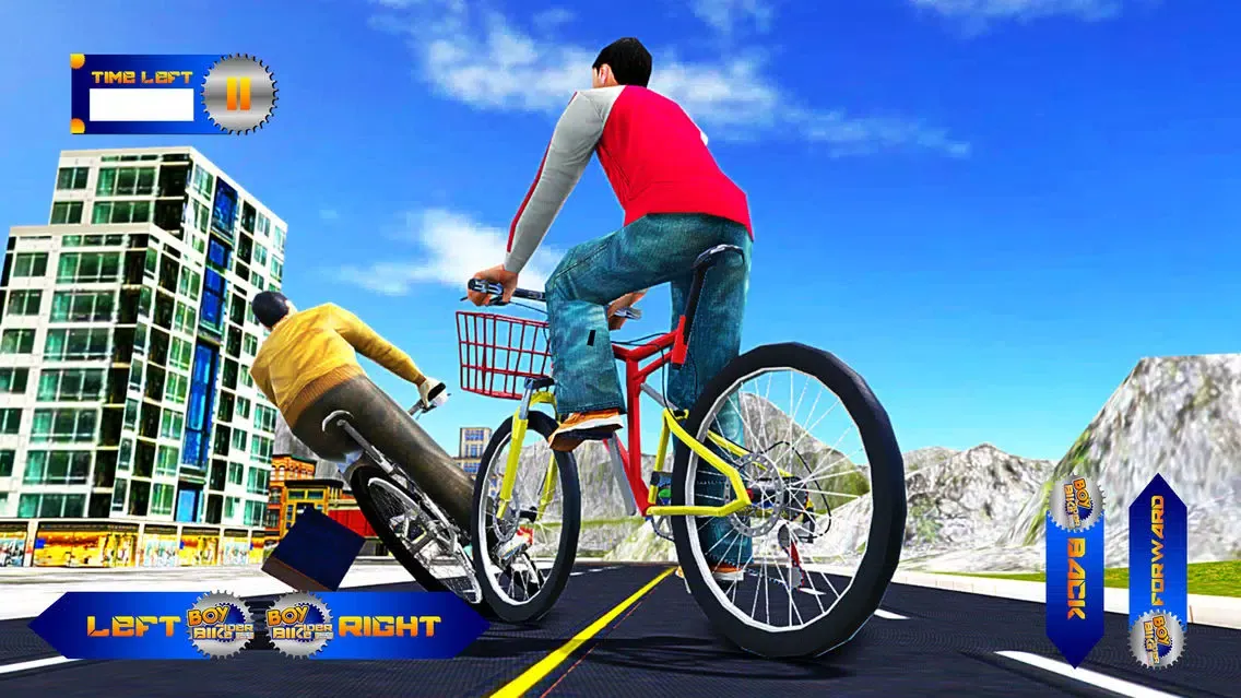 تصاویر Boy Bike Rider - Thief Chase & Bicycle Run Sim
