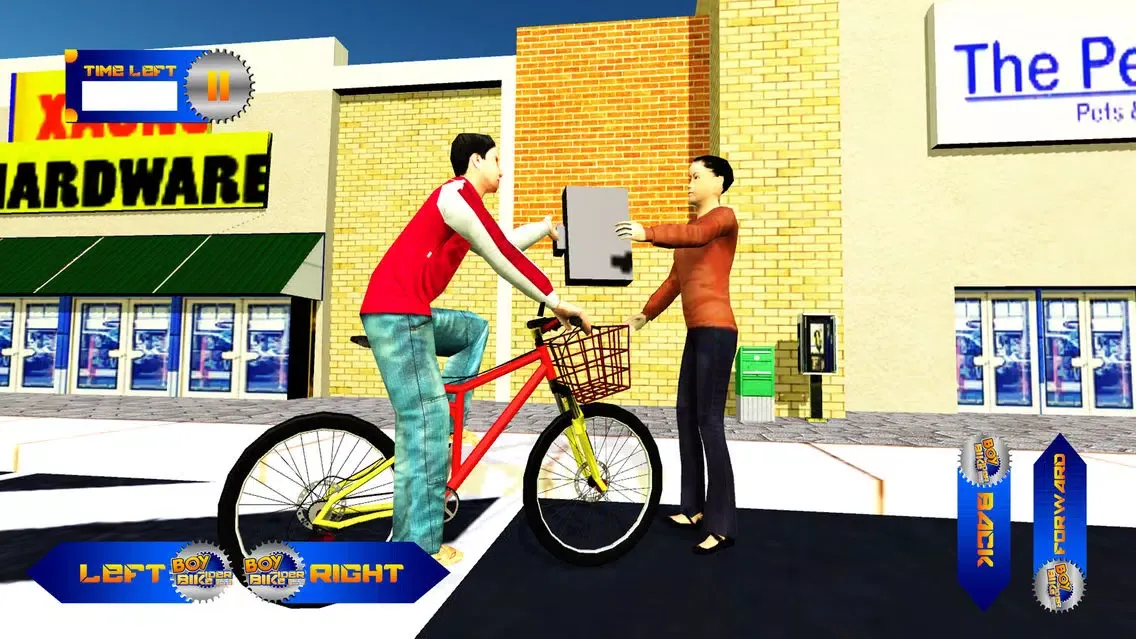تصاویر Boy Bike Rider - Thief Chase & Bicycle Run Sim