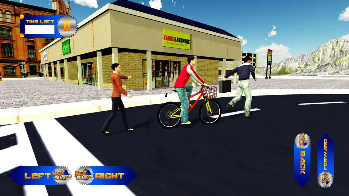 تصاویر Boy Bike Rider - Thief Chase & Bicycle Run Sim