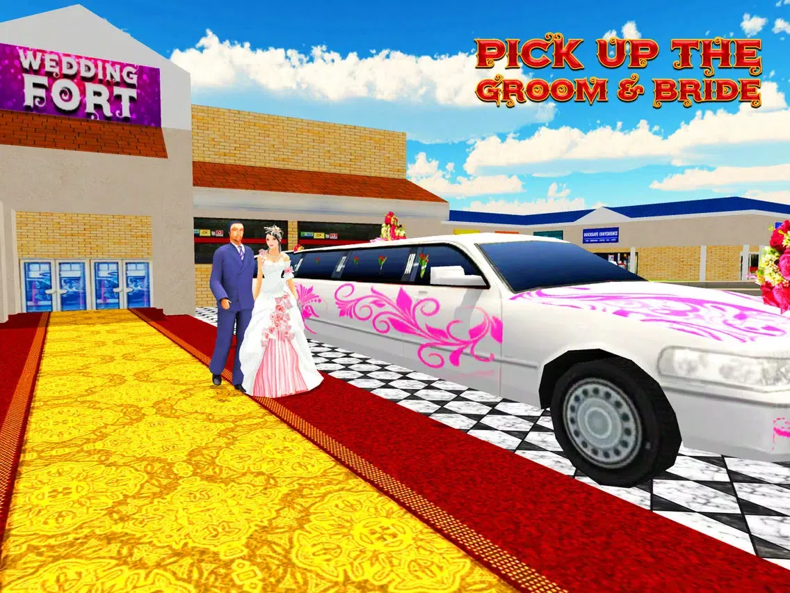 City Bridal Limo Car Simulator & Parking Drive iPad 應用截圖