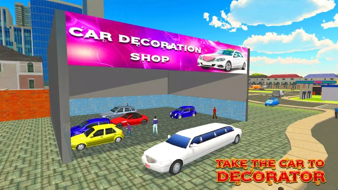 City Bridal Limo Car Simulator & Parking Drive應用截圖