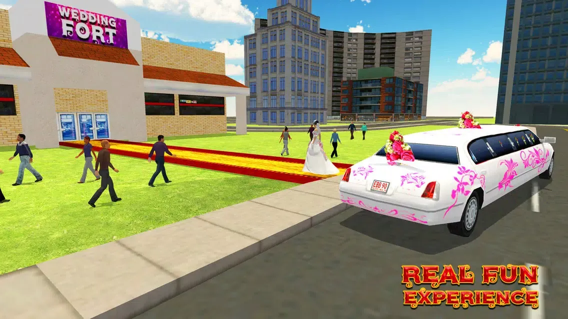 City Bridal Limo Car Simulator & Parking Drive應用截圖