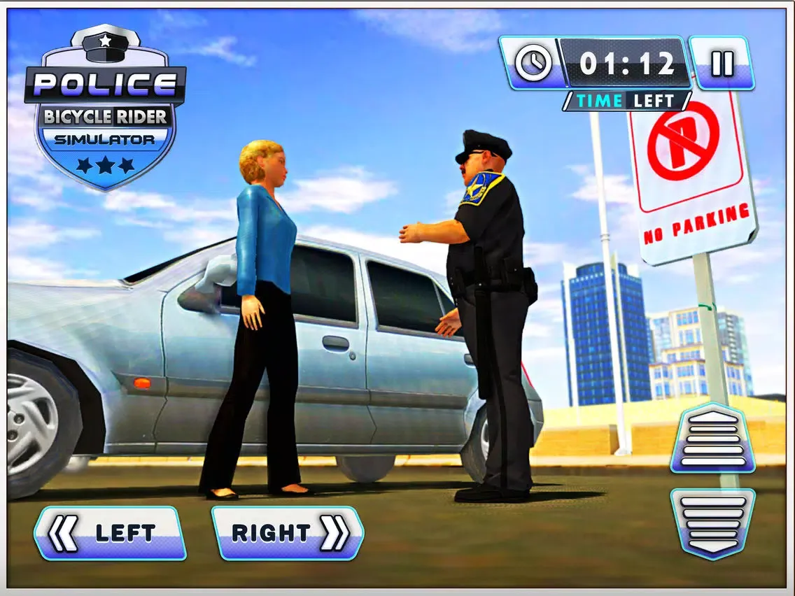 ภาพหน้าจอของ Police Bicycle Rider Simulator & Pro Bike Chase iPad 