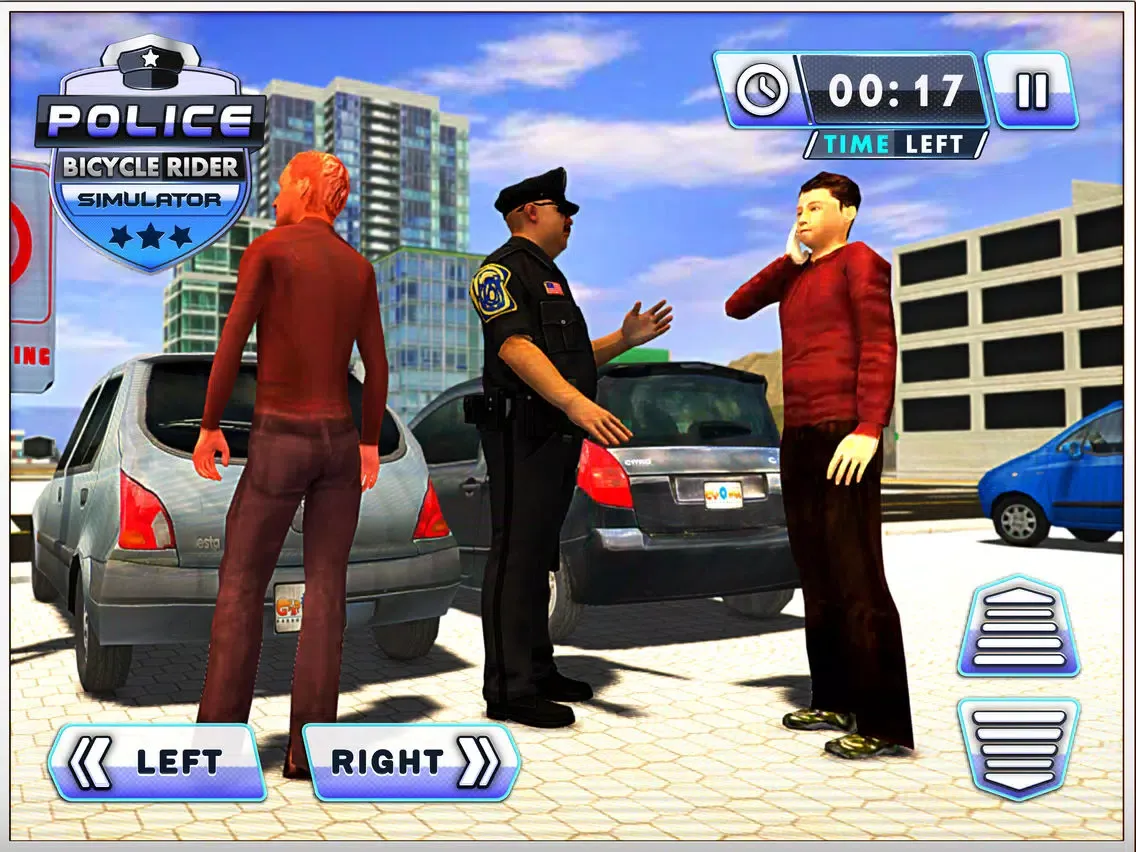 ภาพหน้าจอของ Police Bicycle Rider Simulator & Pro Bike Chase iPad 