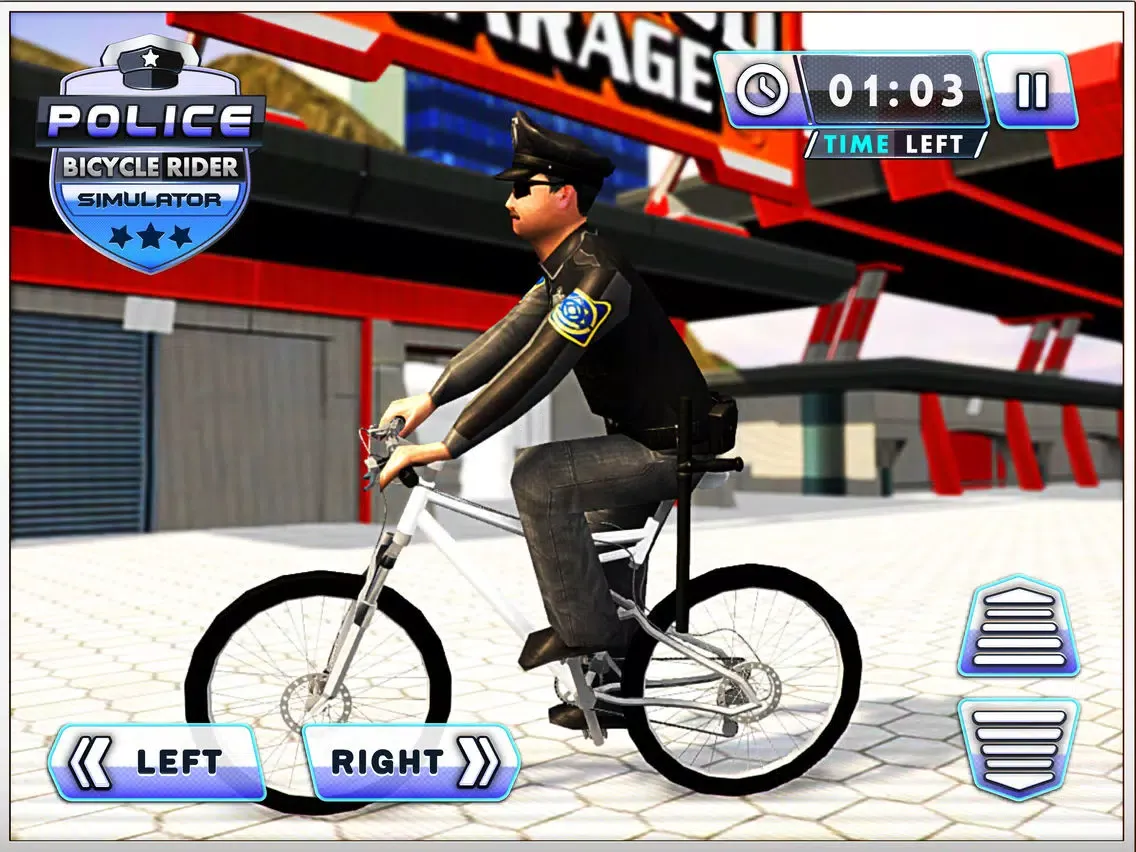 ภาพหน้าจอของ Police Bicycle Rider Simulator & Pro Bike Chase iPad 