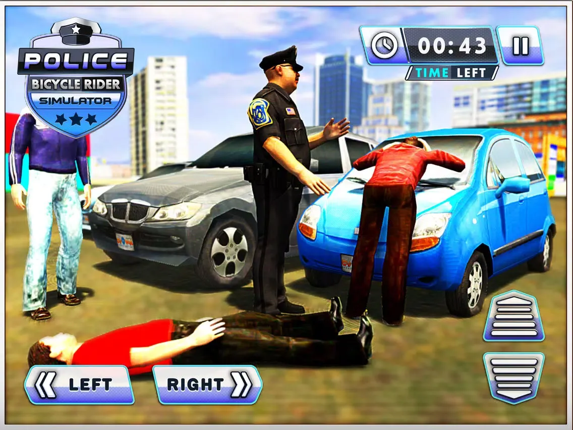 ภาพหน้าจอของ Police Bicycle Rider Simulator & Pro Bike Chase iPad 