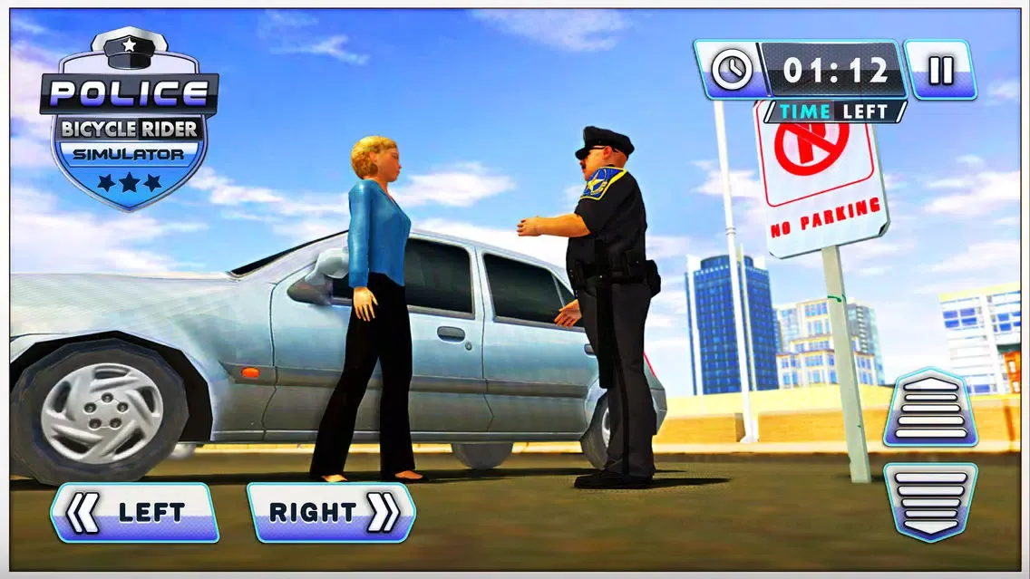 ภาพหน้าจอของ Police Bicycle Rider Simulator & Pro Bike Chase