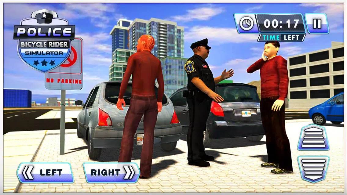 ภาพหน้าจอของ Police Bicycle Rider Simulator & Pro Bike Chase