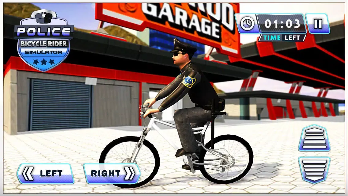 ภาพหน้าจอของ Police Bicycle Rider Simulator & Pro Bike Chase
