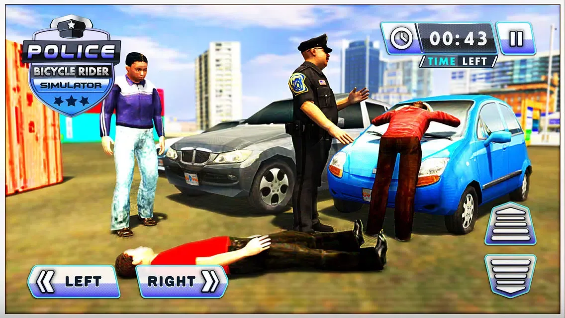ภาพหน้าจอของ Police Bicycle Rider Simulator & Pro Bike Chase