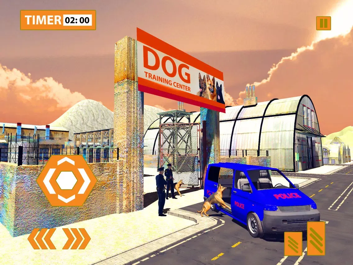 Police Dog Sniffer Border Patrol & Transport Duty iPad 应用截图