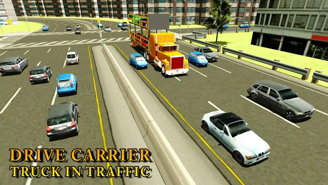 Скриншоты Racer Car Transporter Truck & Real Trucker Games