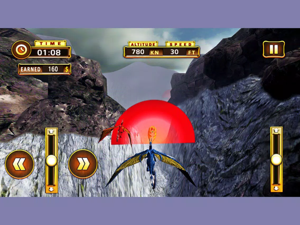 Tangkapan skrin Racing Dragons Simulator iPad 
