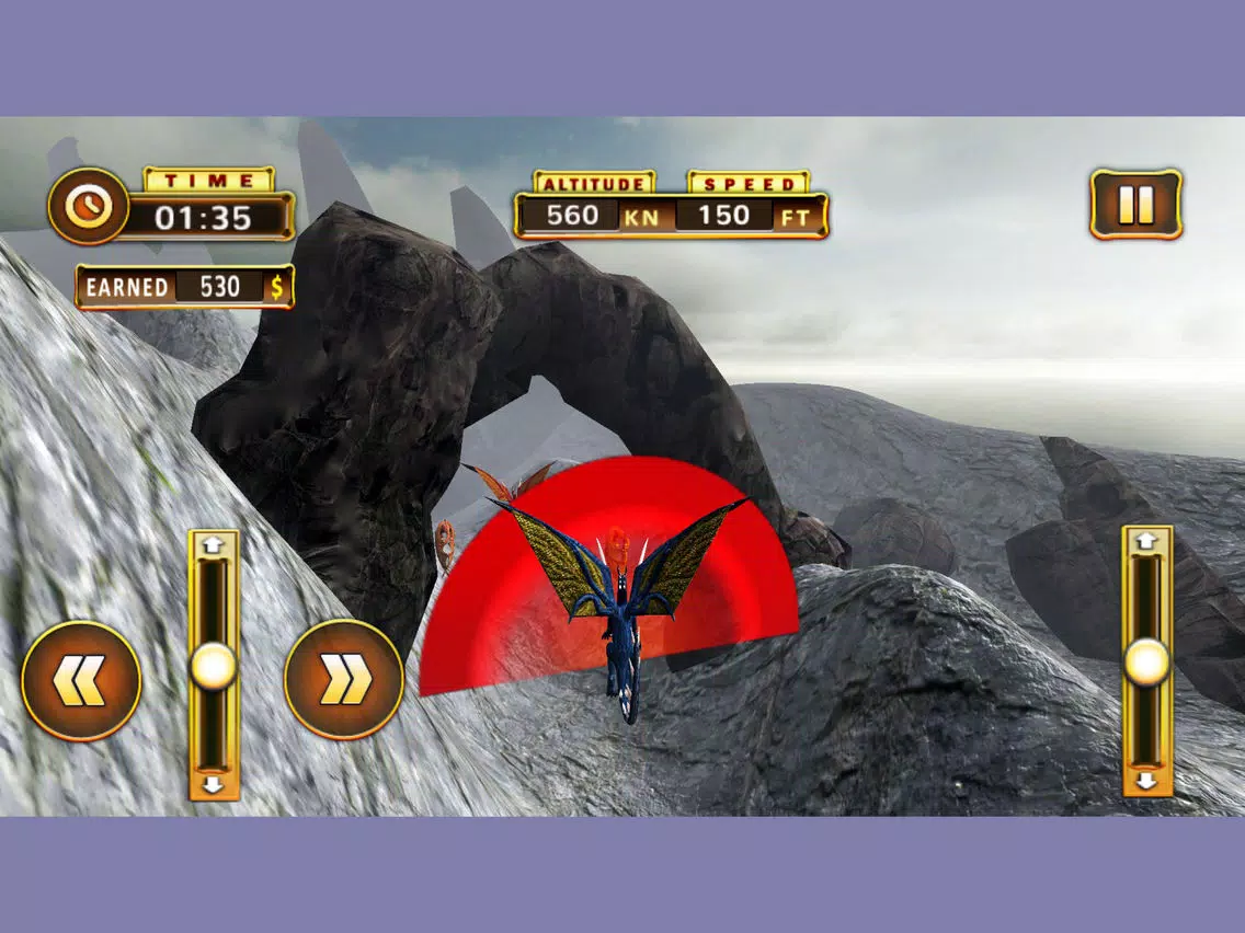 Tangkapan skrin Racing Dragons Simulator iPad 