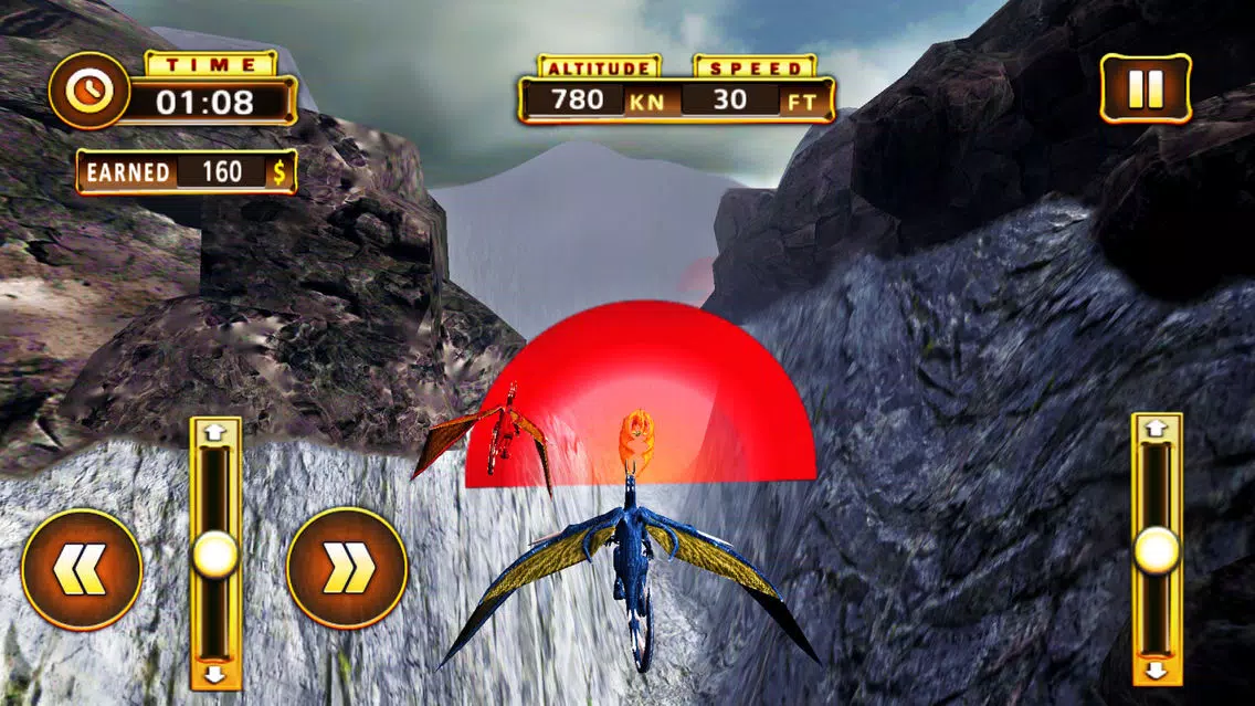 Tangkapan skrin Racing Dragons Simulator