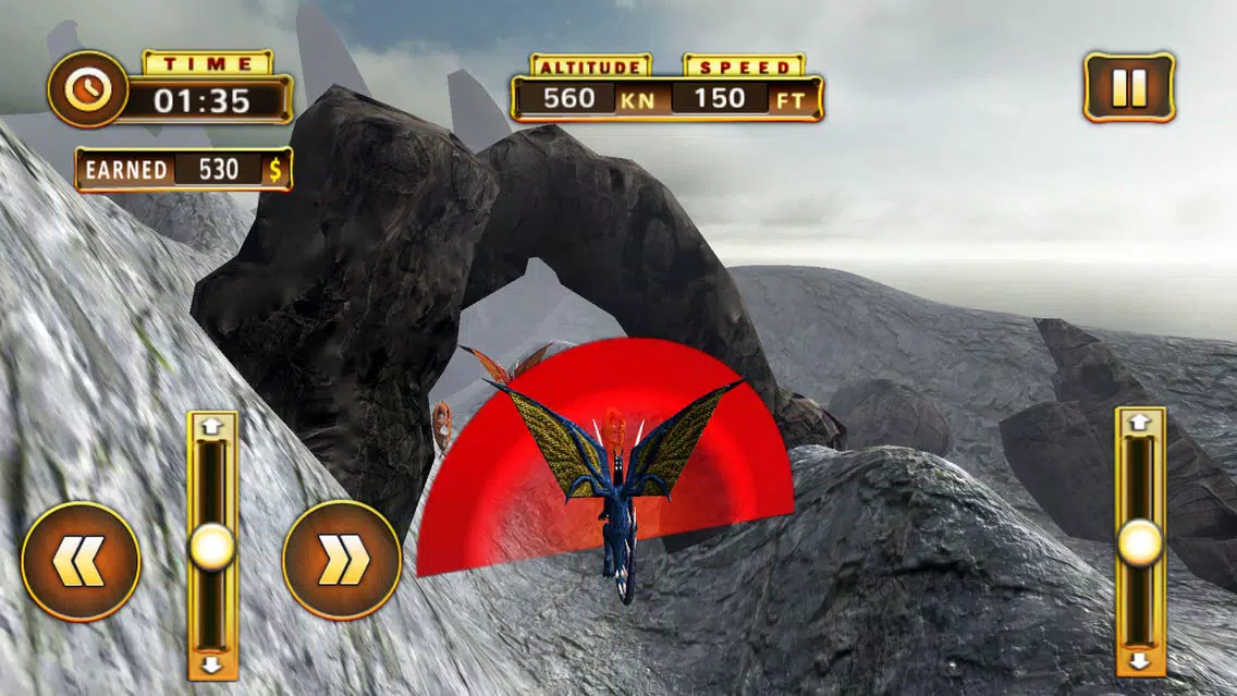 Tangkapan skrin Racing Dragons Simulator