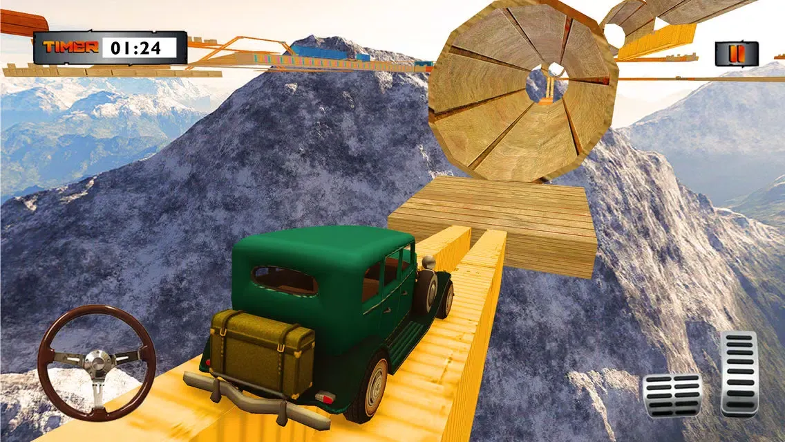 Screenshot di Russian Car Impossible Stunts Panic & Fun Drive