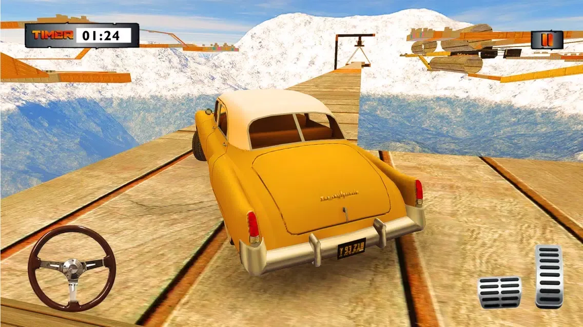 Screenshot di Russian Car Impossible Stunts Panic & Fun Drive
