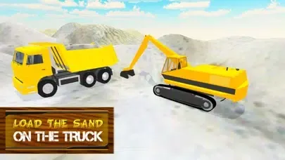 Tangkapan layar Sand Transporter Truck & Excavator Simulator