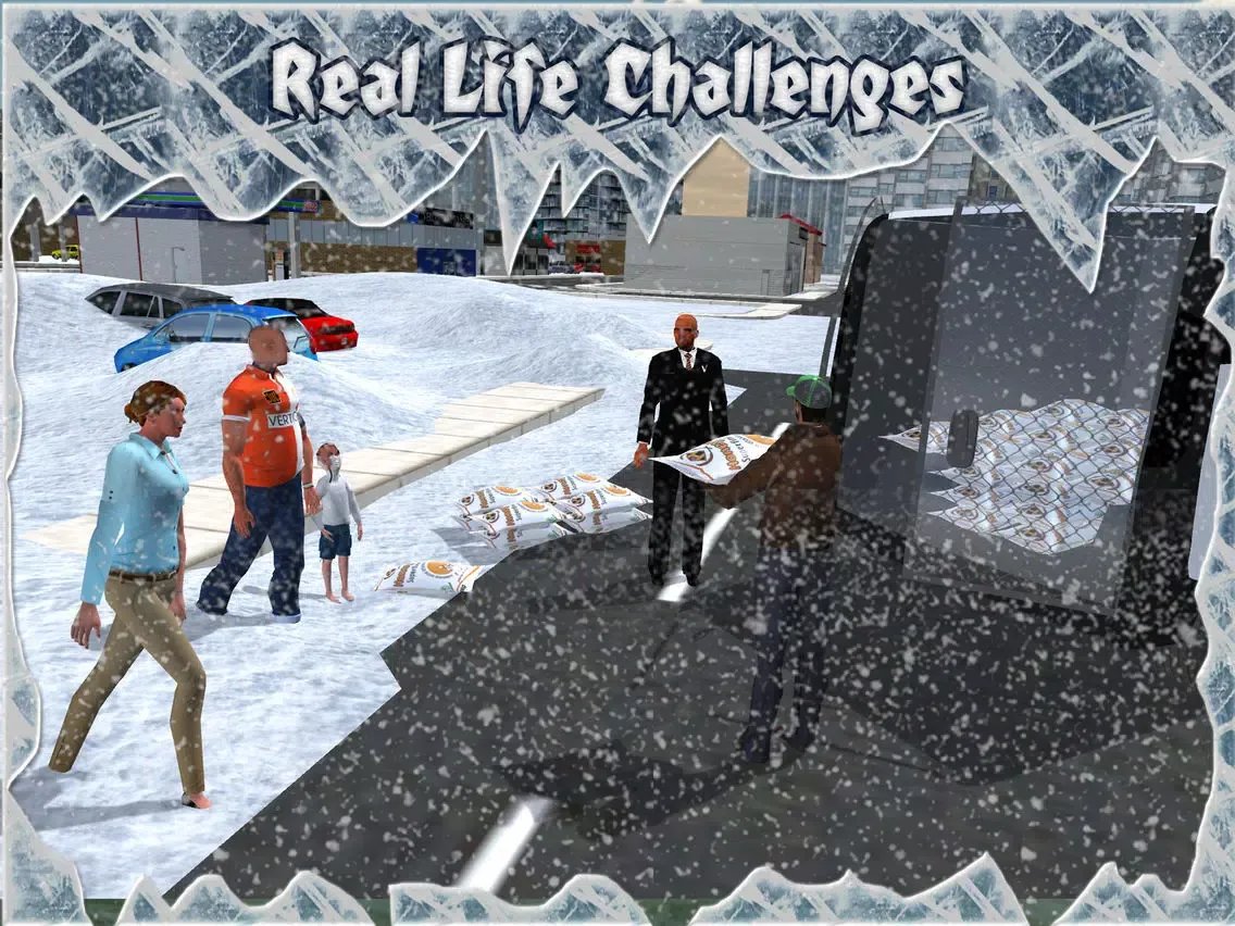 Capturas de tela do Snow Blower Truck - Real Rescue Excavator iPad 