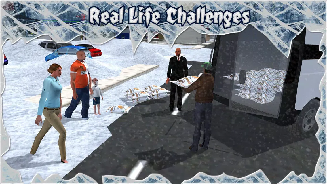 Capturas de tela do Snow Blower Truck - Real Rescue Excavator