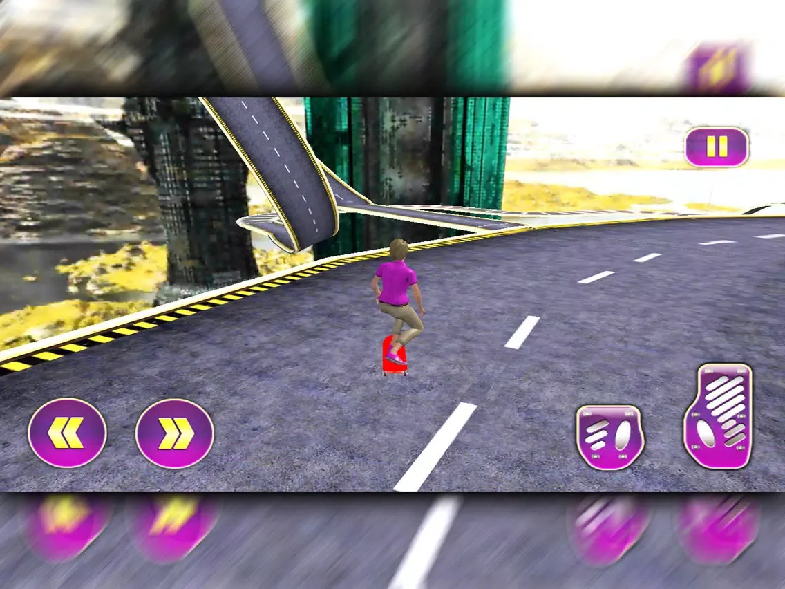Street Riding Skateboard iPad  Ekran Görüntüleri
