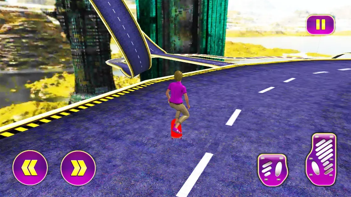 Street Riding Skateboard Ekran Görüntüleri