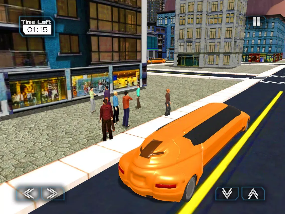 Скриншоты Urban Sci-fi Limo Simulator & City Driving Test iPad 