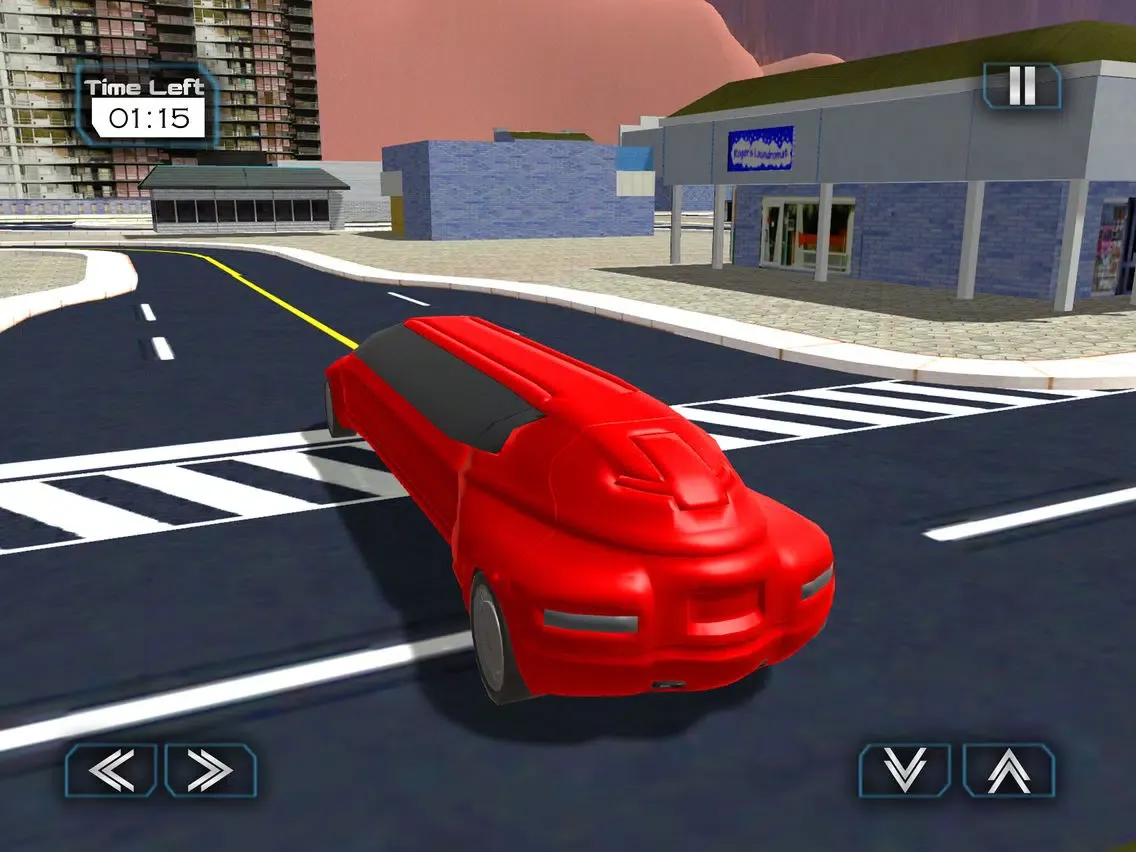 Скриншоты Urban Sci-fi Limo Simulator & City Driving Test iPad 