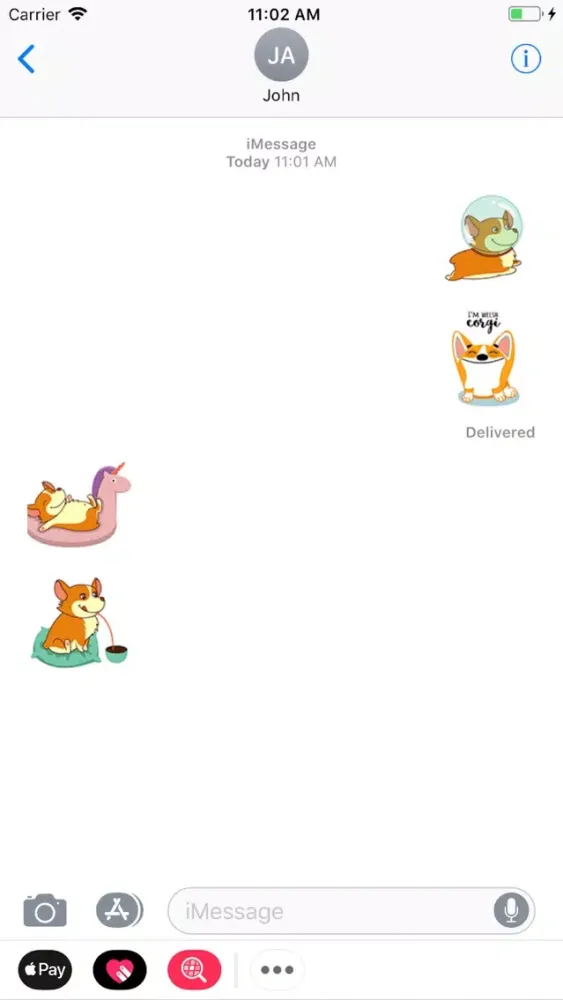 Screenshot di Corgi Emoji