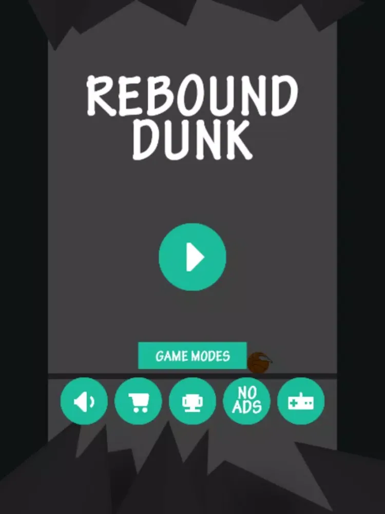 ภาพหน้าจอของ Rebound Dunk iPad 