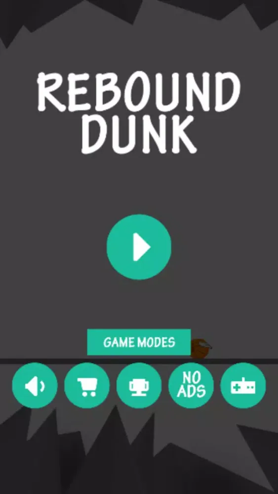 ภาพหน้าจอของ Rebound Dunk