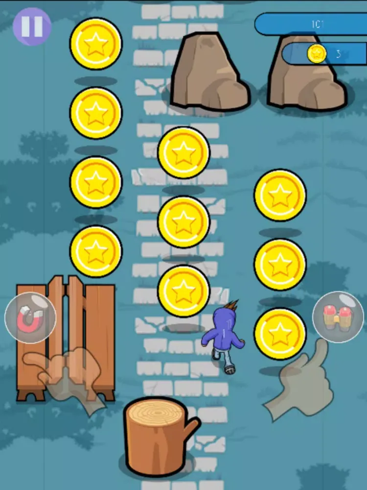 Capturas de tela do Robber Run Challenge iPad 