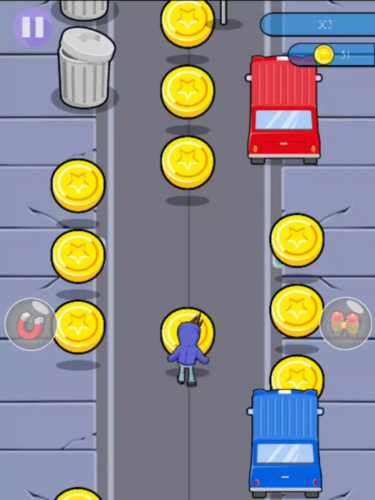 Capturas de tela do Robber Run Challenge iPad 
