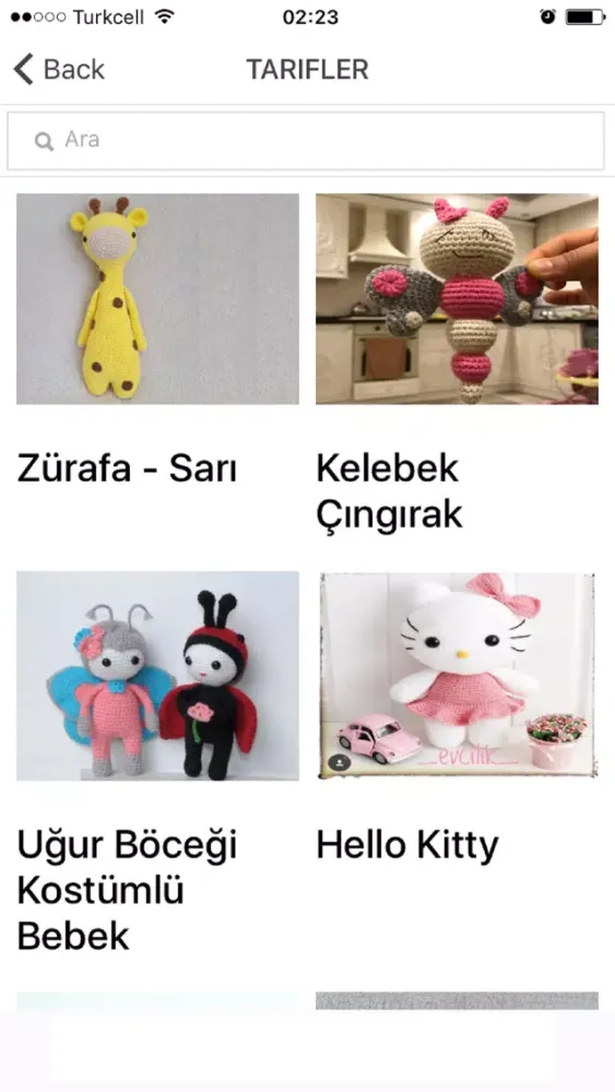 Captures d'écran de Amigurumi Master