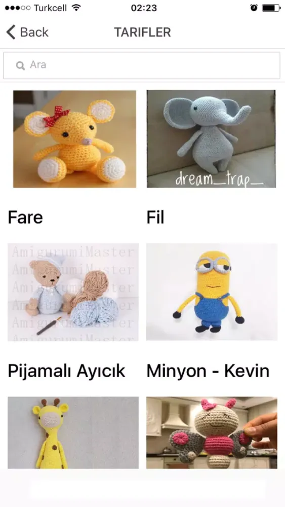 Captures d'écran de Amigurumi Master