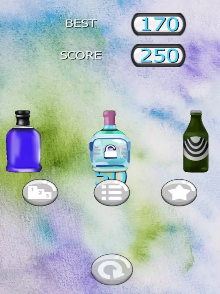Capturas de tela do Bottle Flip New World iPad 