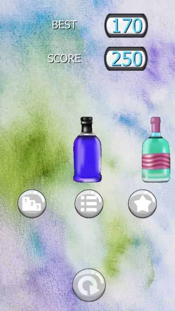 Capturas de tela do Bottle Flip New World