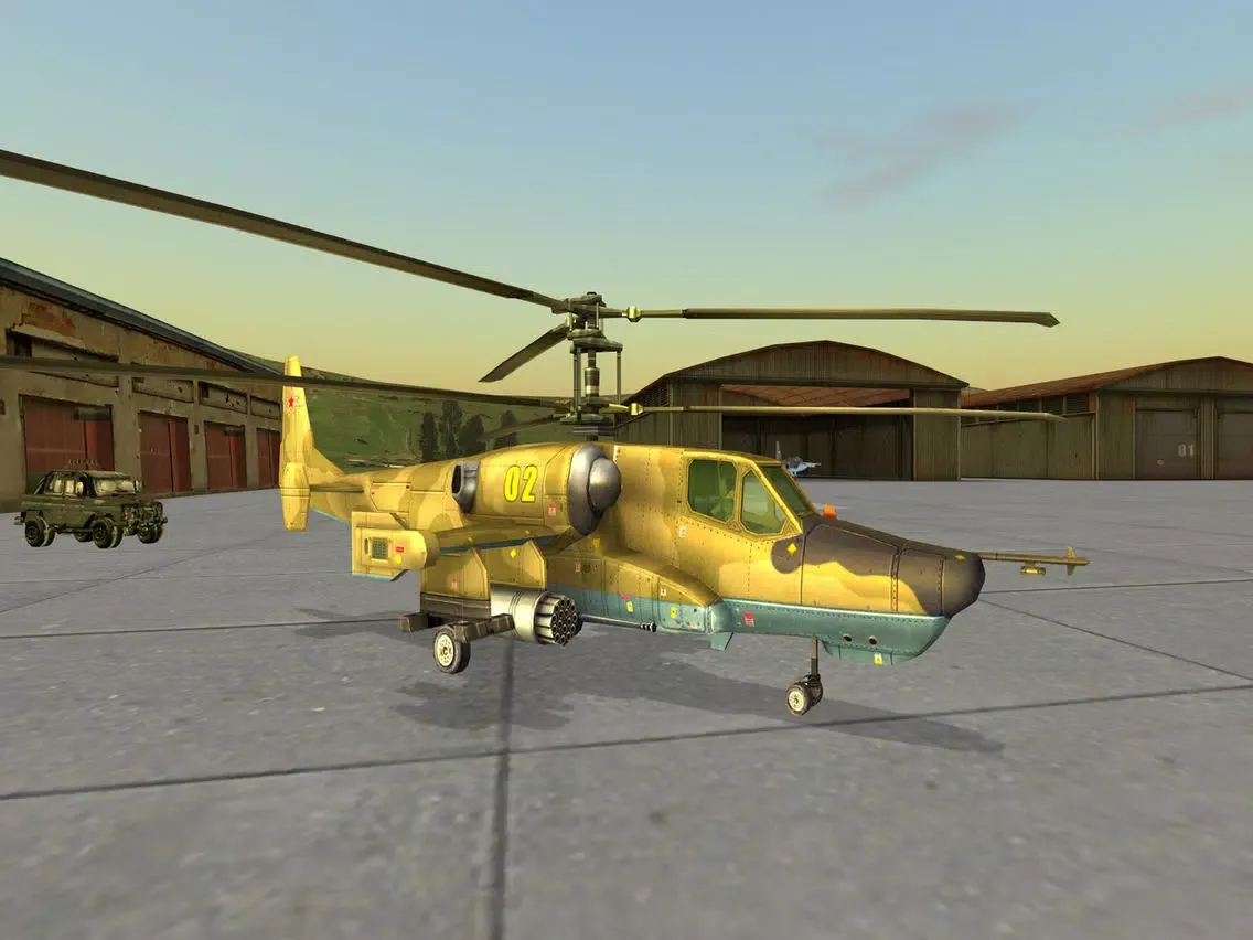 ภาพหน้าจอของ Helicopter sim Black Shark HD iPad 