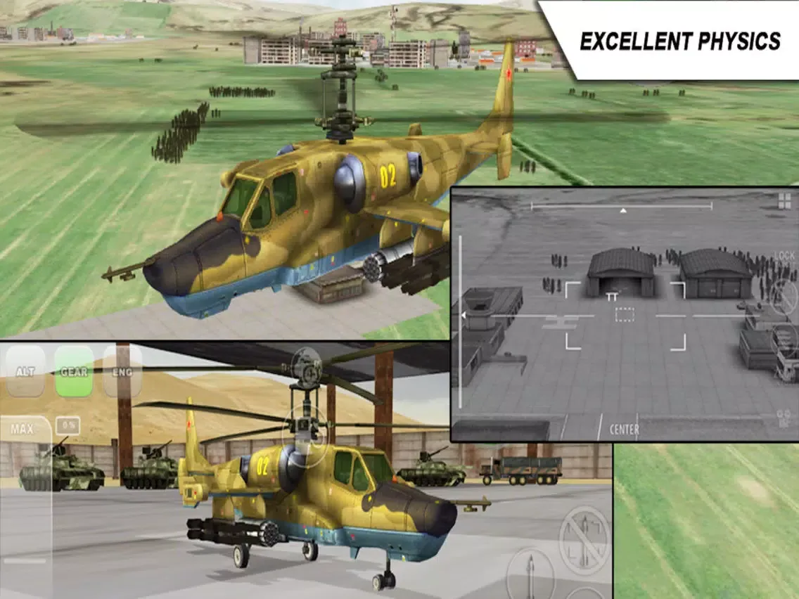 ภาพหน้าจอของ Helicopter sim Black Shark HD iPad 