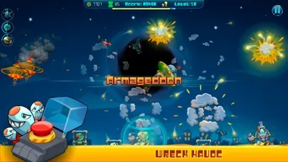 Ảnh chụp màn hình của Galactic Missile Defense