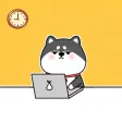 Little black shiba inu Little black shiba inu