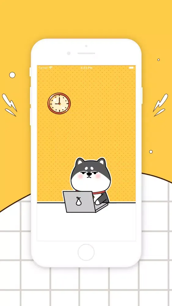 Captures d'écran de Little black shiba inu